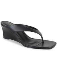 Kenneth Cole - Susannah Dress Wedge Thong Sandals - Lyst