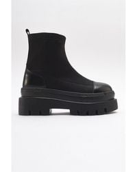 Prologue Shoes - Aves Chunky Scuba Boot () - Lyst