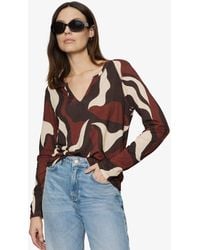 Sanctuary - Printed Long-sleeve T-shirt - Lyst