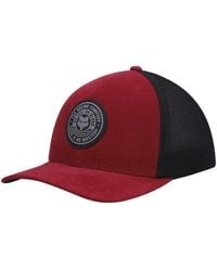 Fox - Burgundy/black Mysticks Flex Hat - Lyst