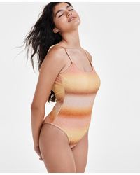 Cotton On - Glitter Ombre Scoop Neck One Piece Swimsuit - Lyst