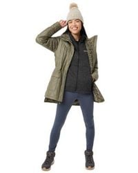 Columbia - Copper Crest Puffer Coat Sweater Weather Full Zip Jacket Hike leggings Beanie - Lyst