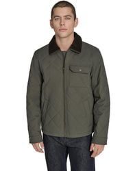 Dockers - Diamond Quilted Jacket - Lyst