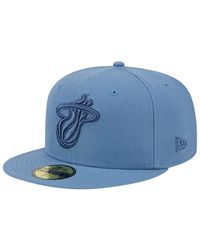 KTZ - Miami Heat Color Pack Faded Tonal 59fifty Fitted Hat - Lyst