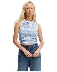 Cotton On - Lcn Graphic Tank - Lyst