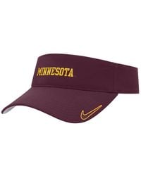Nike - Minnesota Golden Gophers 2024 Sideline Ace Performance Adjustable Visor Hat - Lyst