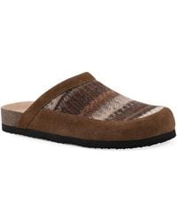 White Mountain - Benday Footbeds Clogs - Lyst