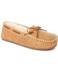 Minnetonka - Comfy Moc Slipper - Lyst