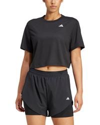 adidas - Train Essentials Boxy Workout T-shirt - Lyst