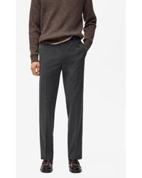 Mango - Regular-fit Pleated Pants - Lyst