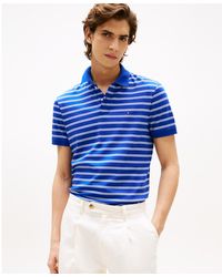 Tommy Hilfiger - Regular-fit Interlock Stripe Polo Shirt - Lyst