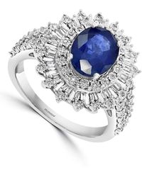 Statement Sapphire Rings for Women - Up 