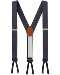 Trafalgar - Monte Bello Interlocked Silk Formal Suspenders - Lyst