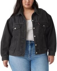 Levi's - Plus Size '90s Cotton Denim Trucker Jacket - Lyst