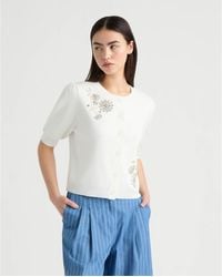 NVLT - Button Front Cardigan - Lyst