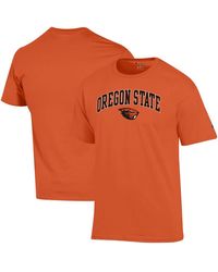 Champion - Illinois Fighting Illini Arch Over Logo T-shirt - Lyst