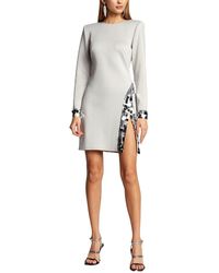 Tadashi Shoji - Loren Neoprene Mini Dress - Lyst
