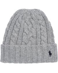 Polo Ralph Lauren - Cable Beanie - Lyst
