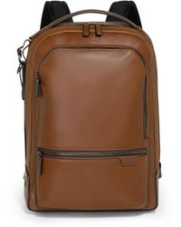 Tumi - Harrison Bradner Leather Backpack - Lyst