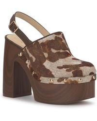 Jessica Simpson - Cazea Platform Block Heel Cozy Clogs - Lyst