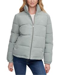 Levi's Corduroy Zoe Bubble Puffer Jacket in Pink - Save 7% - Lyst