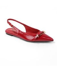 BERNESS - Chantal Pointed Toe Slingback Flats - Lyst