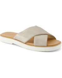TOMS - Mae Crossover Open Toe Sandals - Lyst