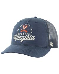 '47 - Virginia Cavaliers Pitstop Trucker Adjustable Hat - Lyst