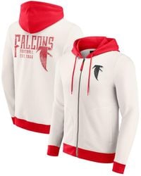 Fanatics - Darius Rucker Collection By Atlanta Falcons Distressed Graphics Full-zip Hoodie - Lyst