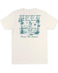 Reef - Islandgirl Short Sleeves T-shirt - Lyst