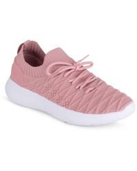 Danskin Servile Lace-up Sneaker - Pink