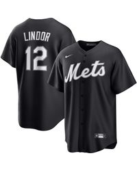 Nike - Francisco Lindor New York Mets Lights Out Replica Player Jersey - Lyst