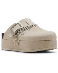 Madden Girl - Luna Cb Charm Platform Buckle Clogs - Lyst