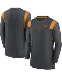 Nike - Washington Commanders Sideline Tonal Logo Performance Player Long Sleeve T-shirt - Lyst