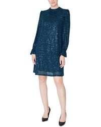Julia Jordan - Sequin Mock-neck Sheath Dress - Lyst