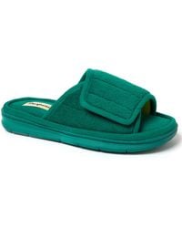 Dearfoams - Mickey Terry Adjustable Slides - Lyst
