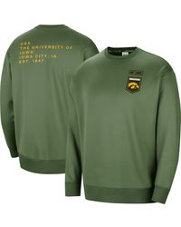 Nike - Iowa Hawkeyes Military-inspired Collection All-time Performance Crew Pullover Sweatshirt - Lyst