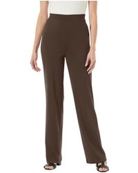 Woman Within - Within Stretch Ponte Knit Pull-on Wide-leg Pants - Lyst