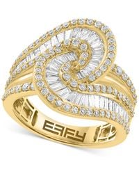 Effy - Effy Lab Grown Diamond Statement Ring (1-3/8 Ct. T.w. - Lyst
