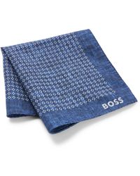 BOSS - Boss By Printed Pocket Square - Lyst