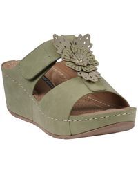Gc Shoes - Talia Floral Wedge Sandals - Lyst