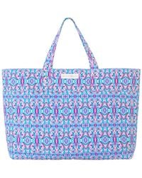 Evelyn & Kate - Patterned Quilted Tote Bag - Lyst