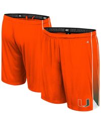 Colosseum Athletics - Miami Hurricanes Online Shorts - Lyst