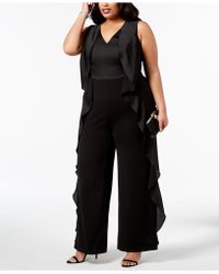 adrianna papell plus size jumpsuit