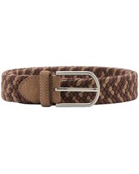 Mango - Braided Elastic Coloured Belt - Lyst