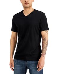 Alfani - Travel Stretch V-neck T-shirt - Lyst