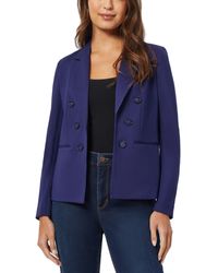 Jones New York - Collection Compression Faux Double Breasted Jacket - Lyst