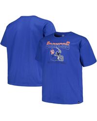 '47 - Distressed Denver Broncos Big And Tall Time Lock Franklin T-shirt - Lyst