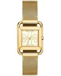 Tory Burch - Miller Goldtone Stainless Steel Bracelet Watch/24mm - Lyst