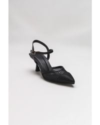 Prologue Shoes - Chic Mesh Pointed Toe Pump - Lyst